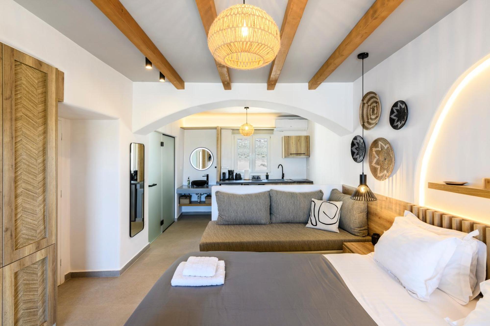 The Mykonist Merchia Beach Villas & Suites Exterior photo