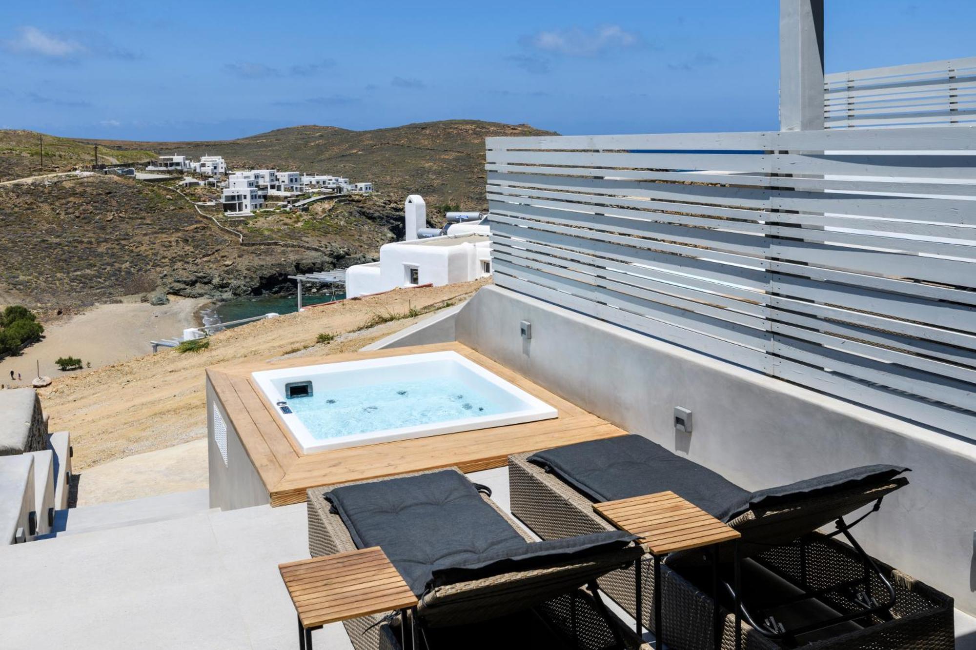 The Mykonist Merchia Beach Villas & Suites Exterior photo